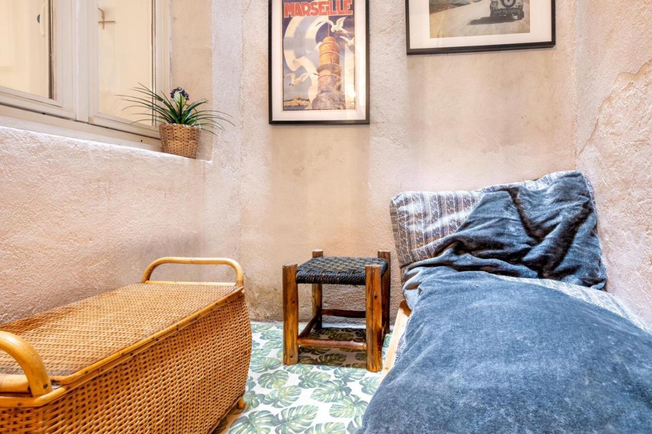 Coquet Appartement Typique Du Panier Marselha Exterior foto